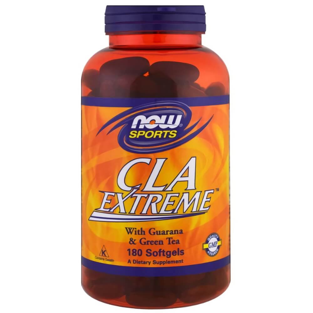 CLA extreme avec guarana 800 MG 180 gélules NOW FOODS