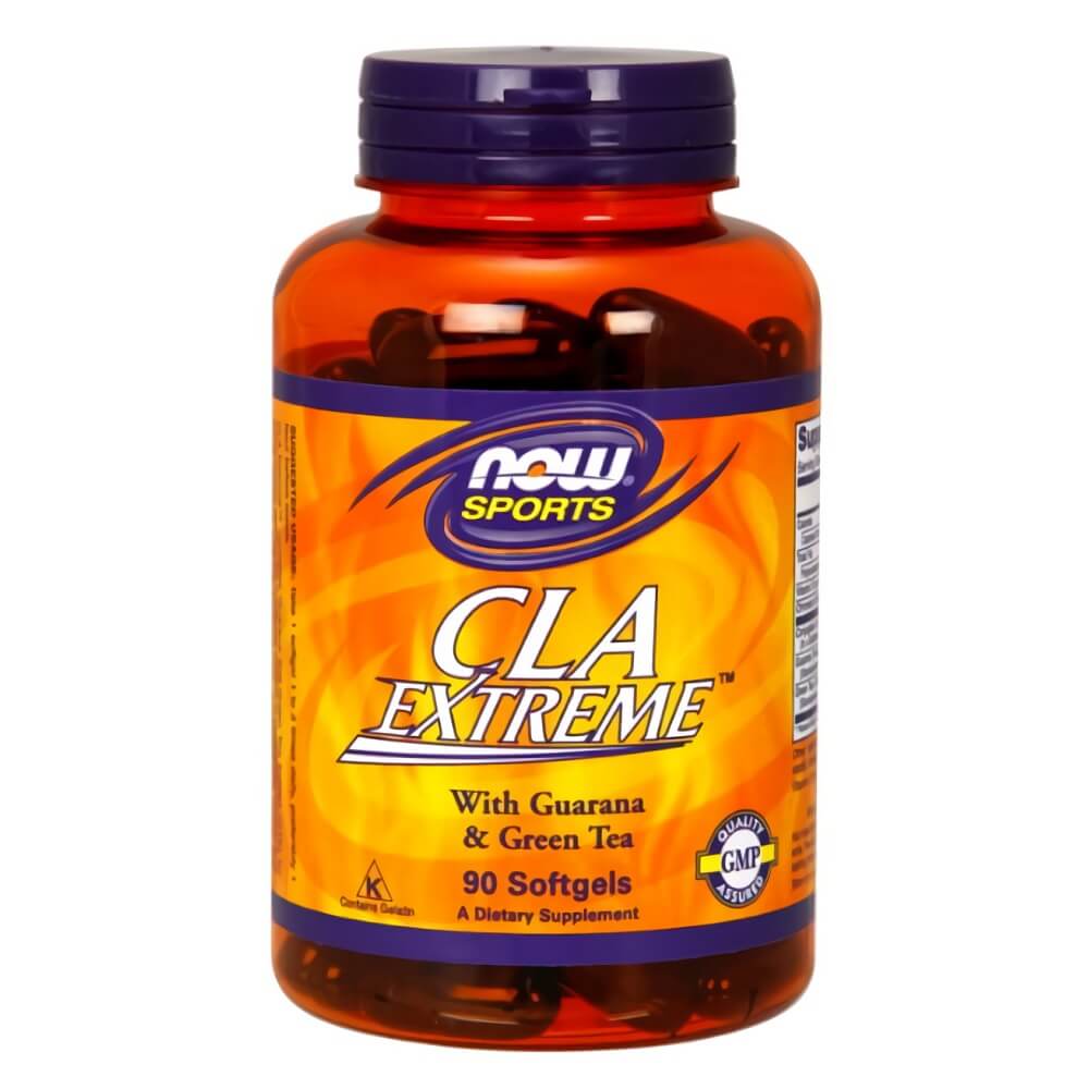 CLA extreme avec guarana 800 MG 90 gélules NOW FOODS