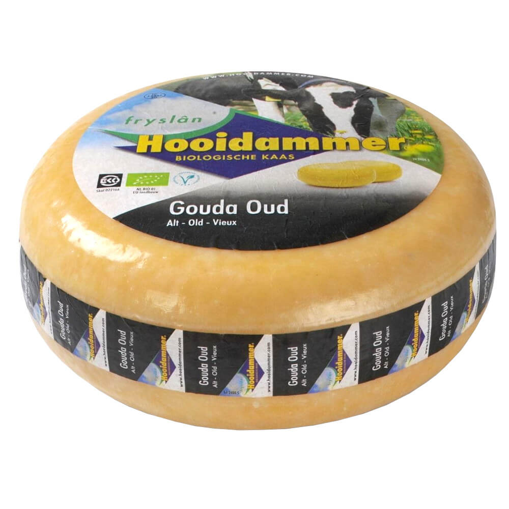 Gouda vieux fromage affiné 50% MG BIO 45 kg - HOOIDAMMER