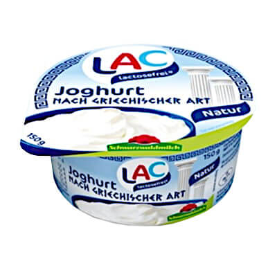 Yaourt type grec sans lactose 150 g SCHWARZWALDMILCH