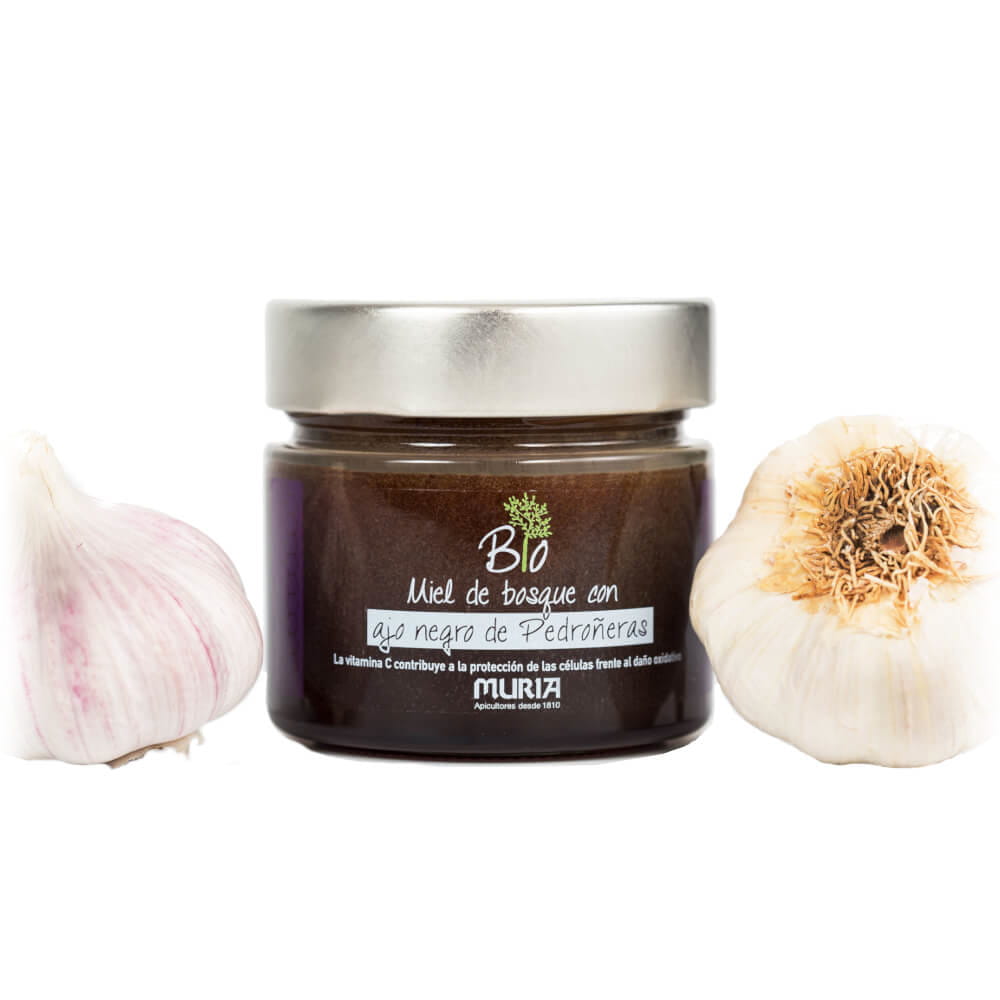 Miel de forêt à l'acérola et à l'ail noir BIO 250 g - MURIA