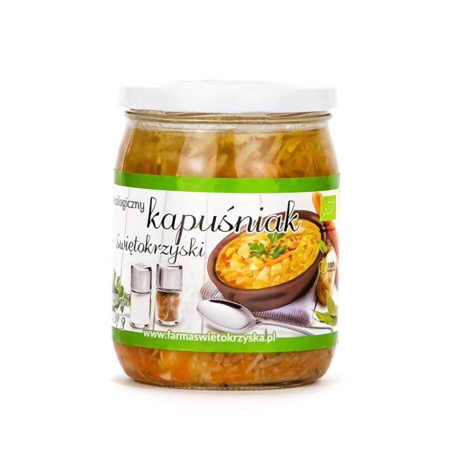 Soupe au chou Swietokrzyski BIO 420 g - FERME ŚWIĘTOKRZYSKA