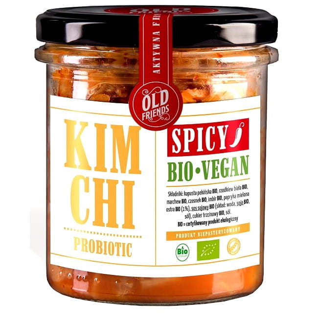 Kimchi vegan épicé BIO 300 g - OLD FRIENDS