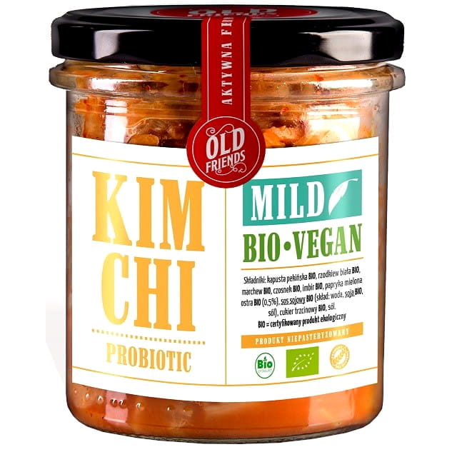 Kimchi vegan doux BIO 300 g - OLD FRIENDS