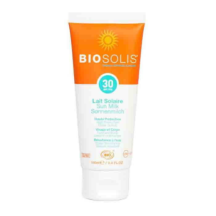Lait solaire SPF 30 éco 100 ml - BIOSOLIS