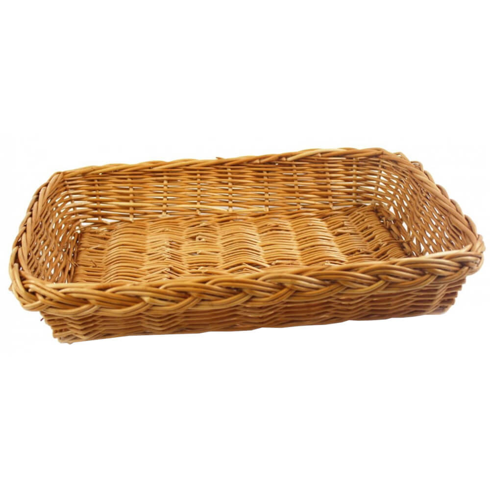 Plateau rectangulaire en osier - WIKLINA LESZNO