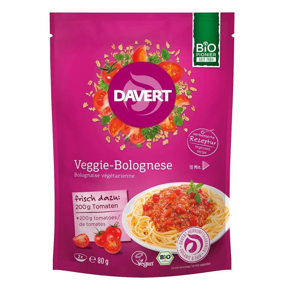 Sauce soja bolognaise mélange BIO 80 g - DAVERT