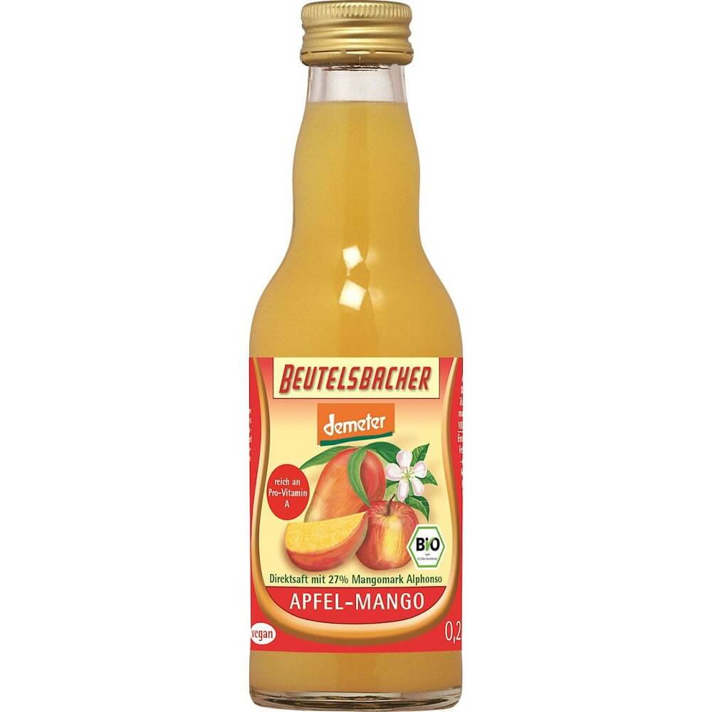 Jus pomme - mangue BIO 200 ml - BEUTELSBACHER