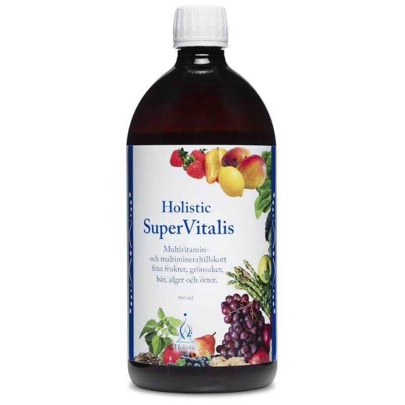 Vitamines et minéraux naturels supervitalis 900ml HOLISTIC
