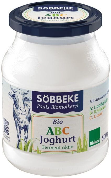 Yogourt probiotique abc BIO 500 g (pot) - SOBBEKE