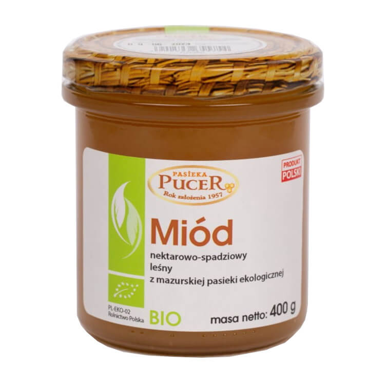 Nectar et miel de miellat de forêt BIO 400 g PUCER