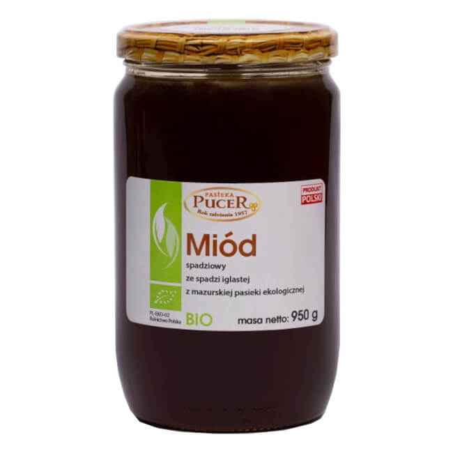 Miel de miellat de miellat de résineux BIO 950 g PUCER