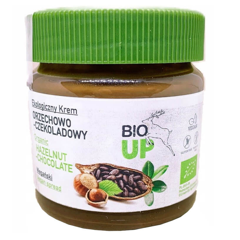 Crème sans gluten noix et chocolat BIO 190 g - ME GUSTO BIO UP