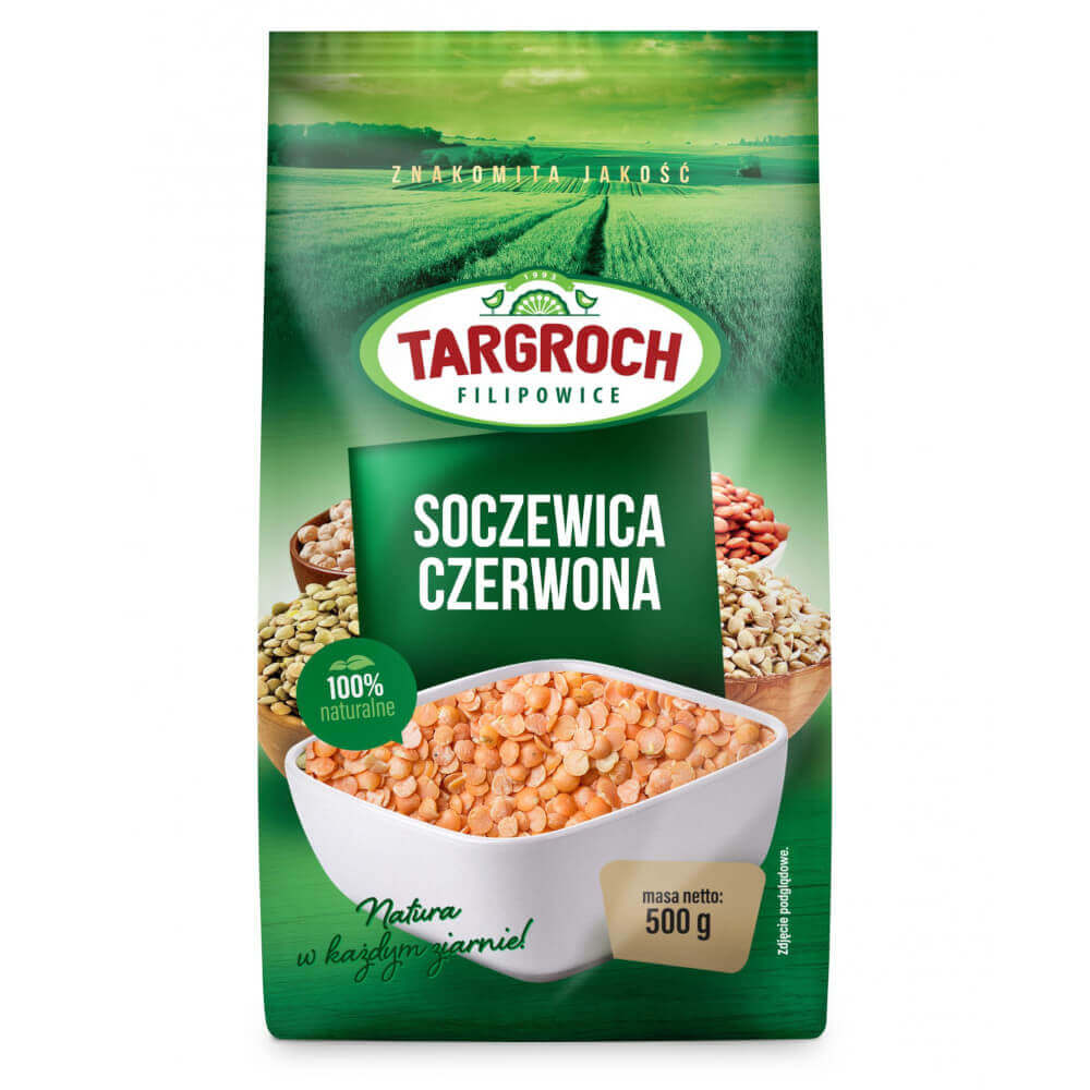 Lentilles corail en grain 500g TARGROCH