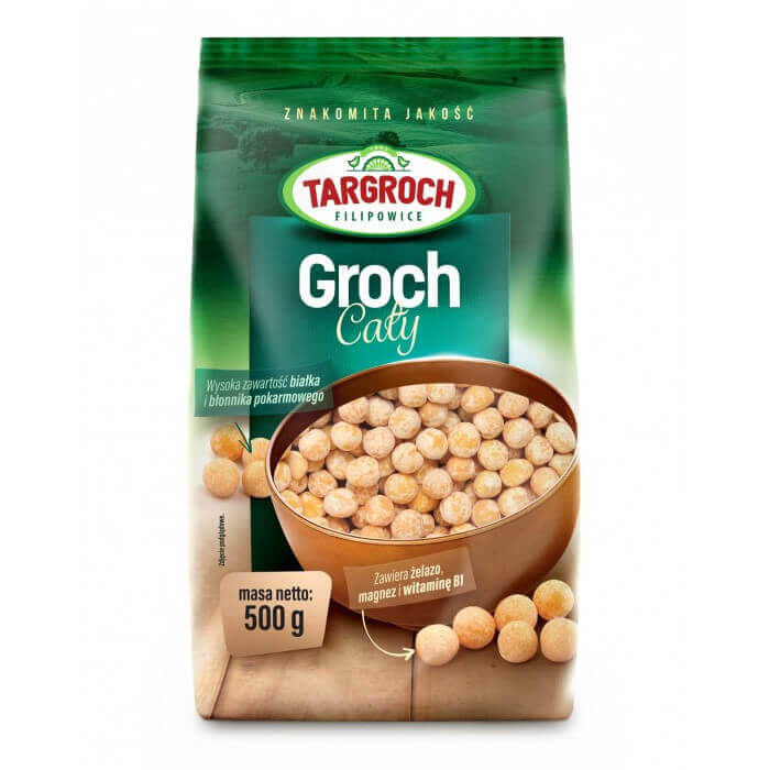 Petits pois entiers 500g TARGROCH