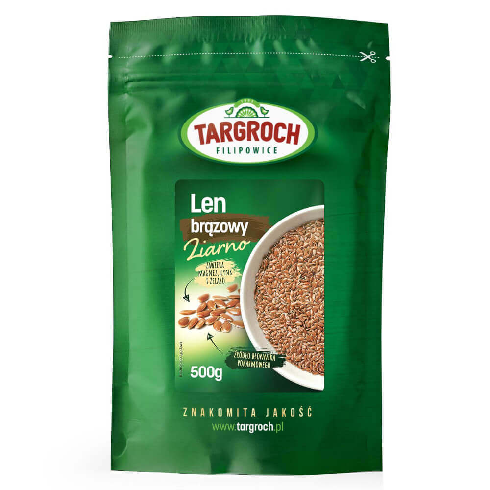 Lin brun grain 500g TARGROCH