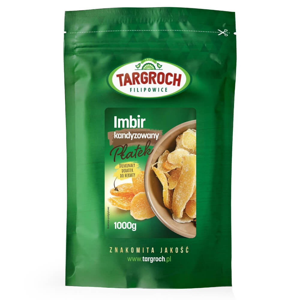 Eclat de gingembre confit 1000g TARGROCH