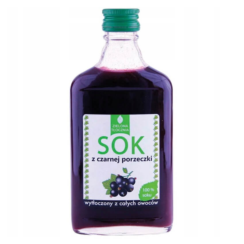 Jus de cassis 100% pressé de fruit entier 200ml GREEN PRESS