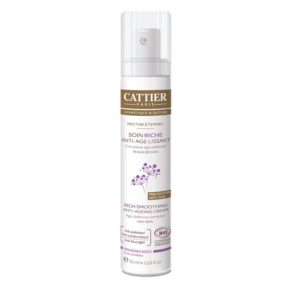 EKO crème visage lissante anti-rides peaux sèches 50 ml - CATTIER