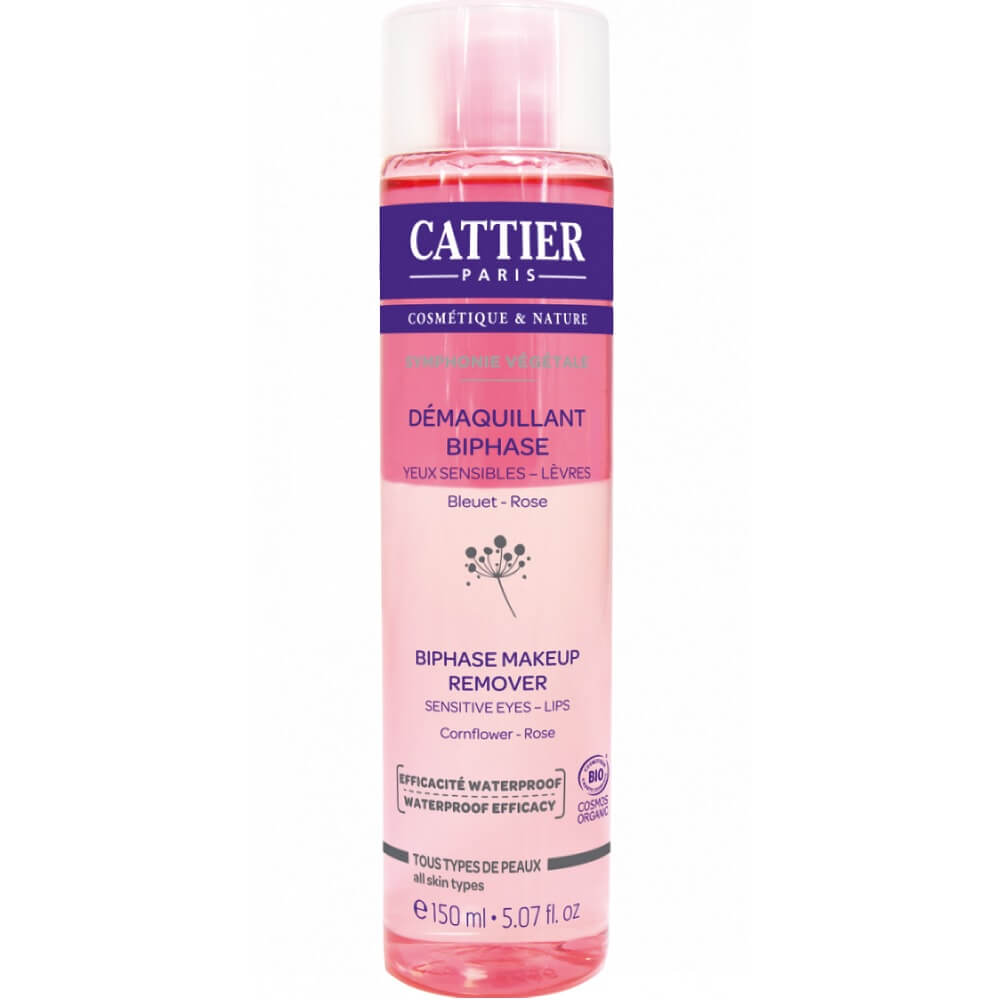 Démaquillant visage biphasé 150 ml - CATTIER