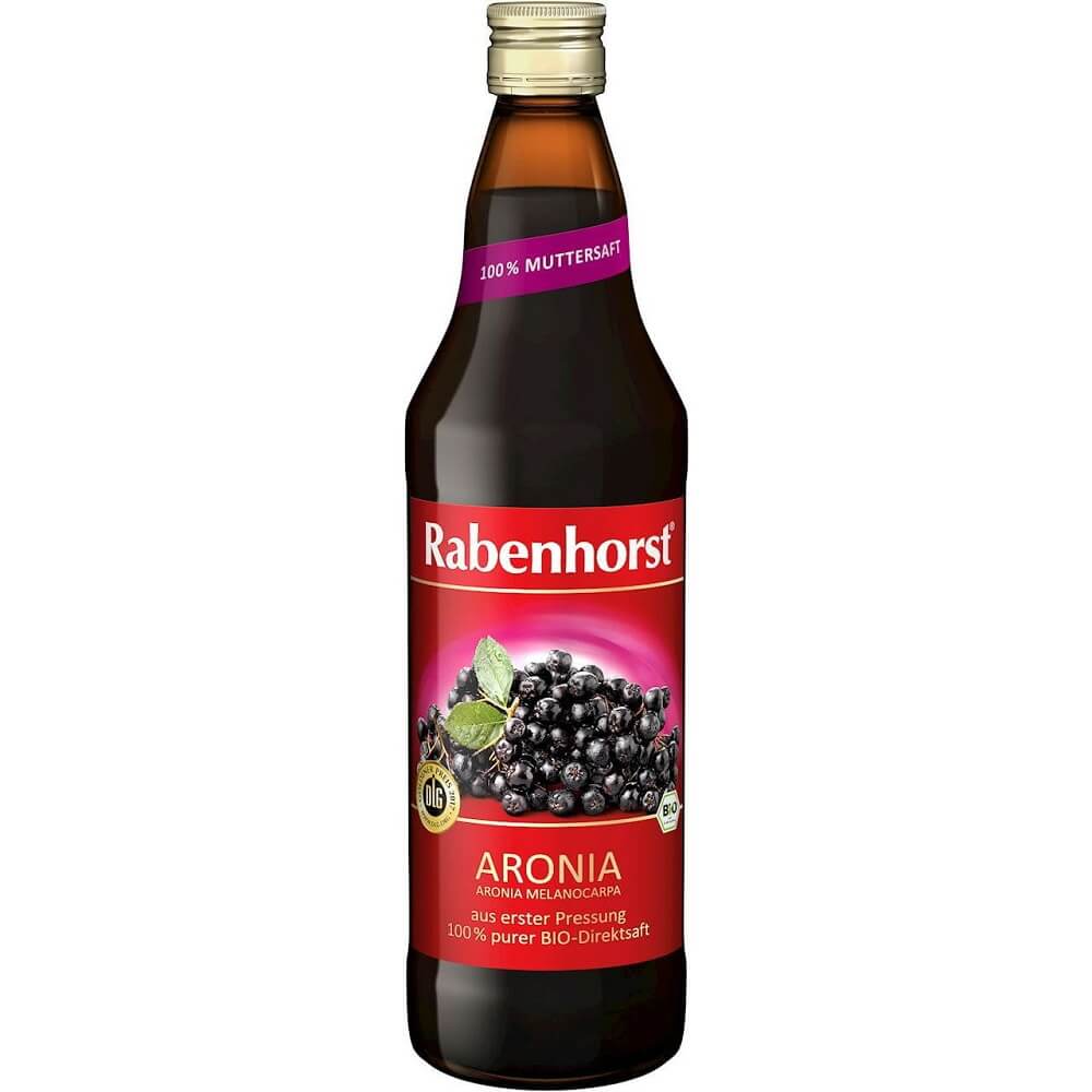Jus d'Aronia 100% BIO 750 ml - RABENHORST