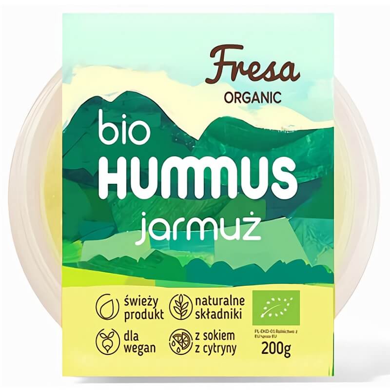 Houmous au chou frisé BIO 200 g - FRESA ORGANIC