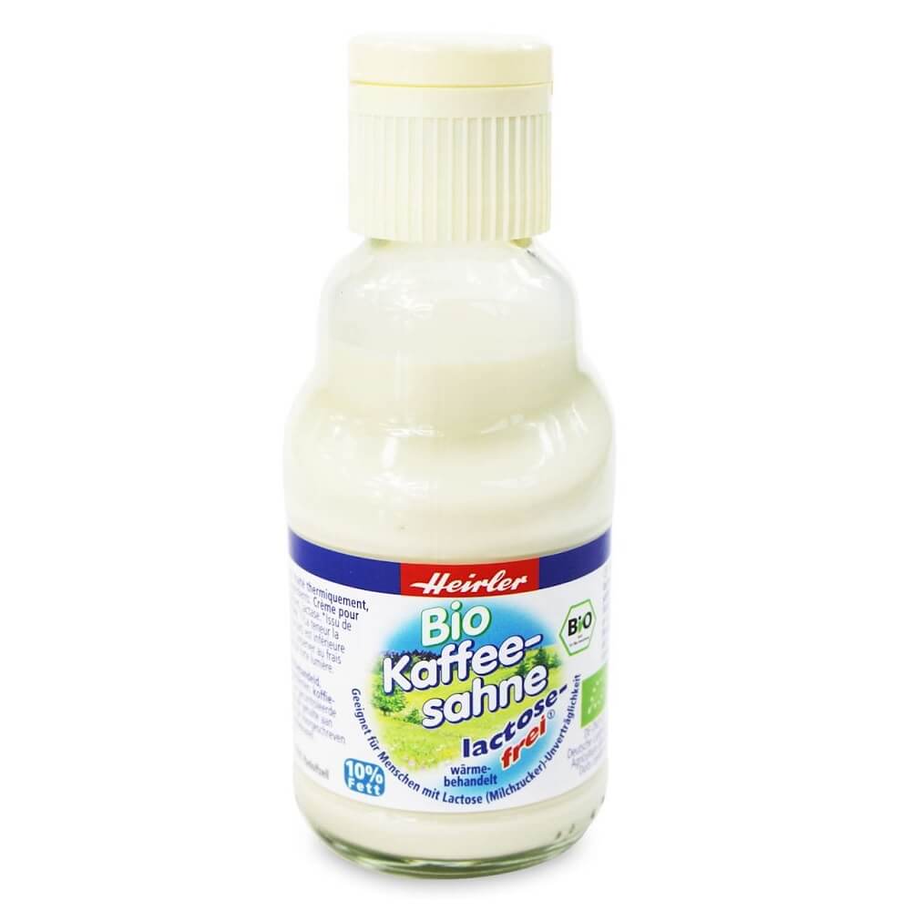 Crème au café sans lactose BIO 165 g - HEIRLER