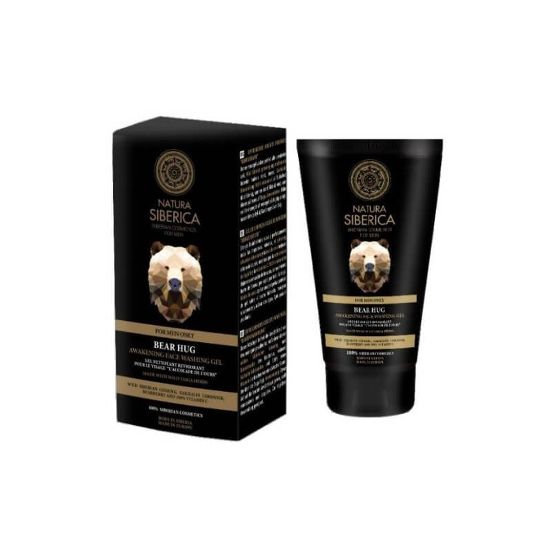 Gel nettoyant visage stimulant 150 ml - MEN SIBERICA