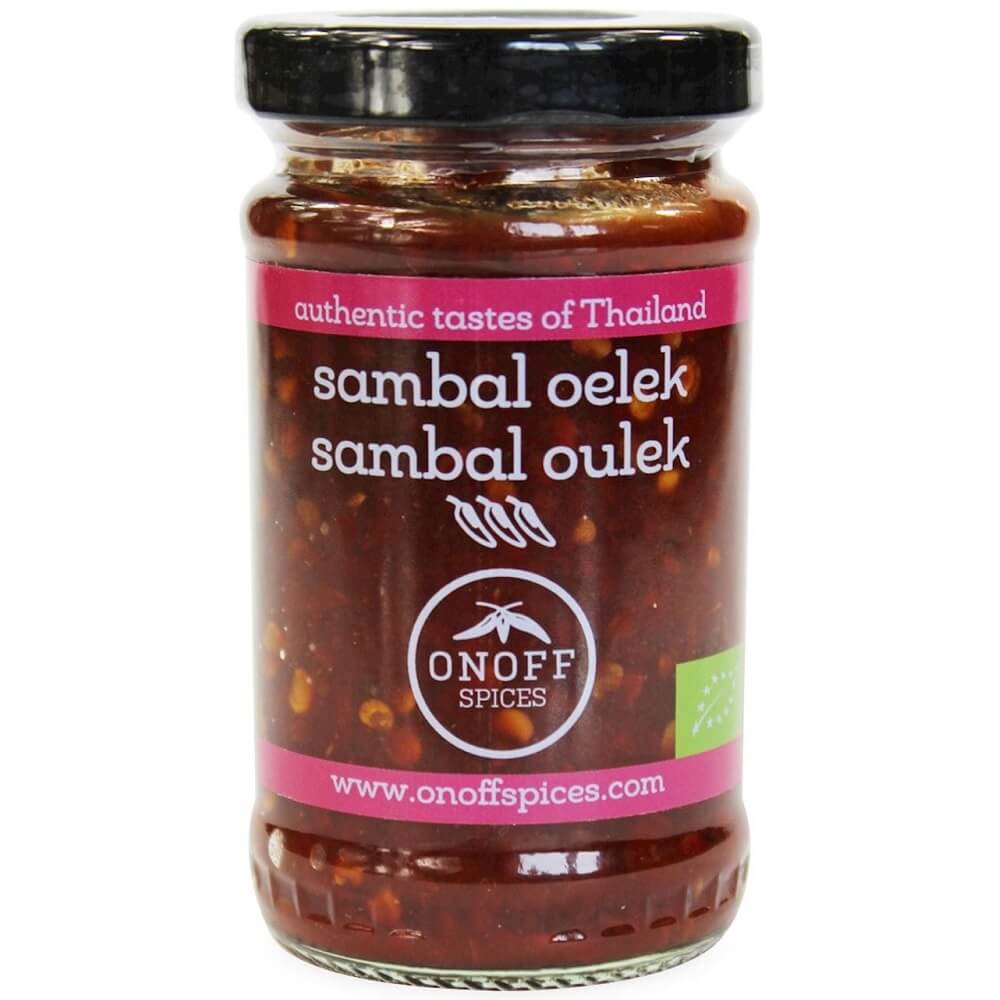 Sauce sambal épicée sans gluten BIO 110 g - ONOFF SPICES
