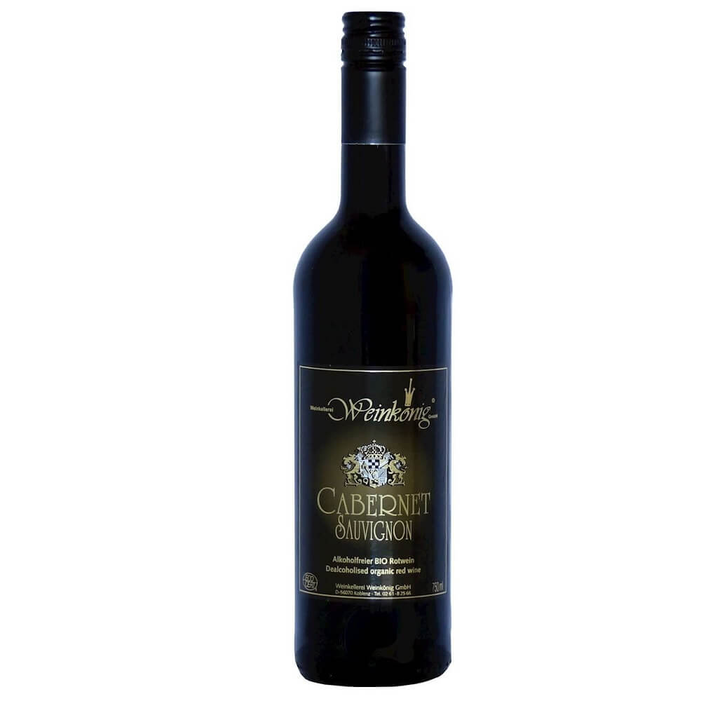 Vin BIO cabernet sauvignon rouge sec sans alcool 750 ml - WEINKOENIG