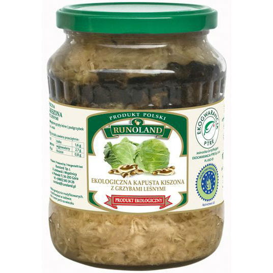 Choucroute aux champignons forestiers BIO 700 g - RUNOLAND