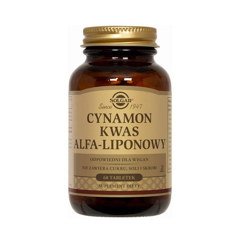 Cannelle acide alpha-lipoïque 60 comprimés SOLGAR