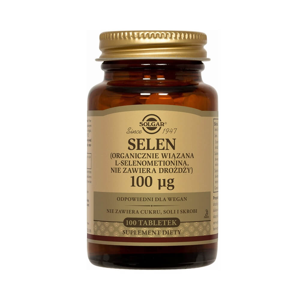 Sélénium sélénium 100 µg 100 comprimés SOLGAR