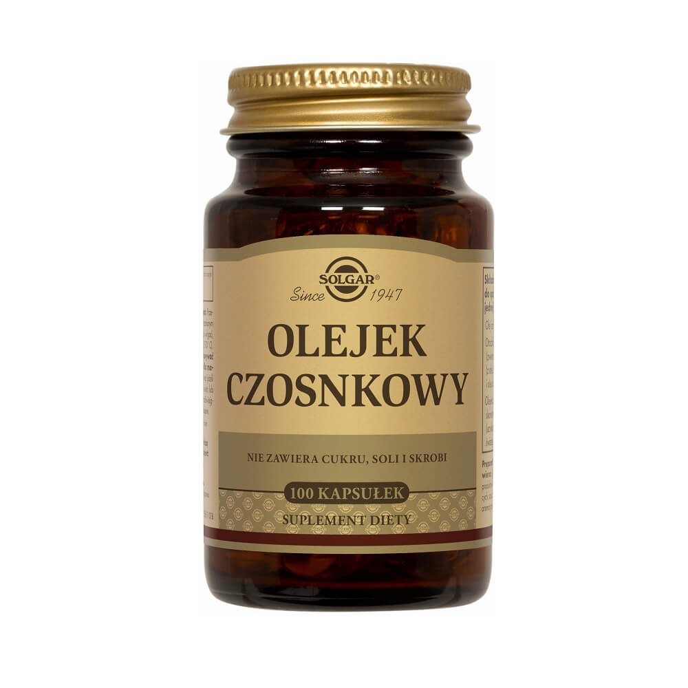 Huile d'ail concentrée 1mg 100 gélules SOLGAR
