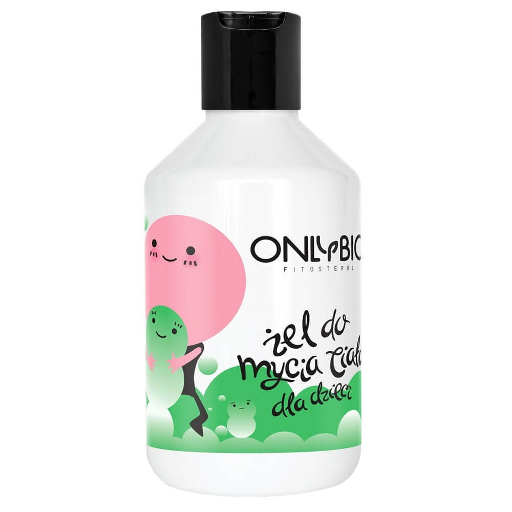 Gel nettoyant pour le corps pour les enfants des premiers jours à 3 ans 250 ml - UNIQUEMENT BIO