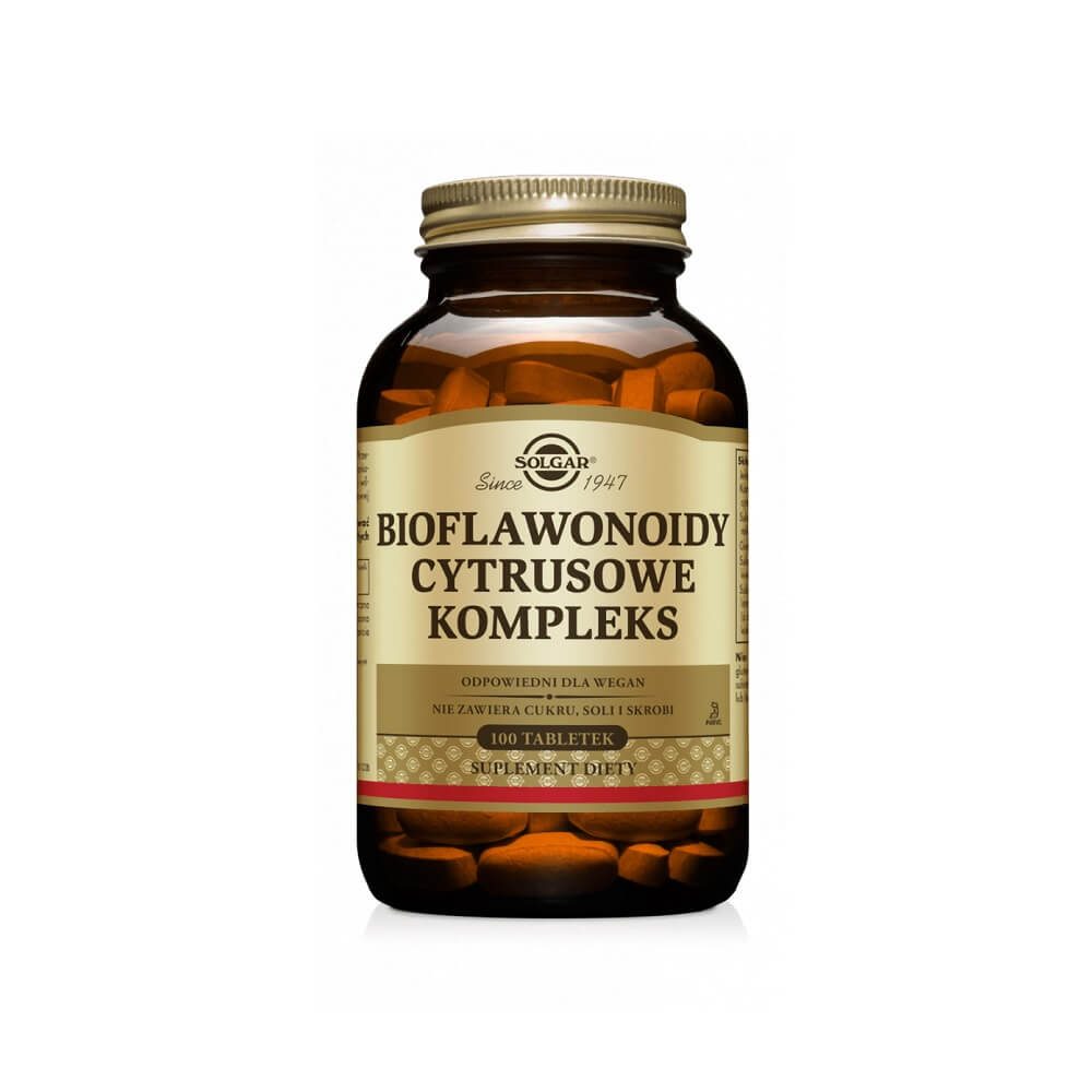 Complexe de bioflavonoïdes d'agrumes 100 comprimés SOLGAR
