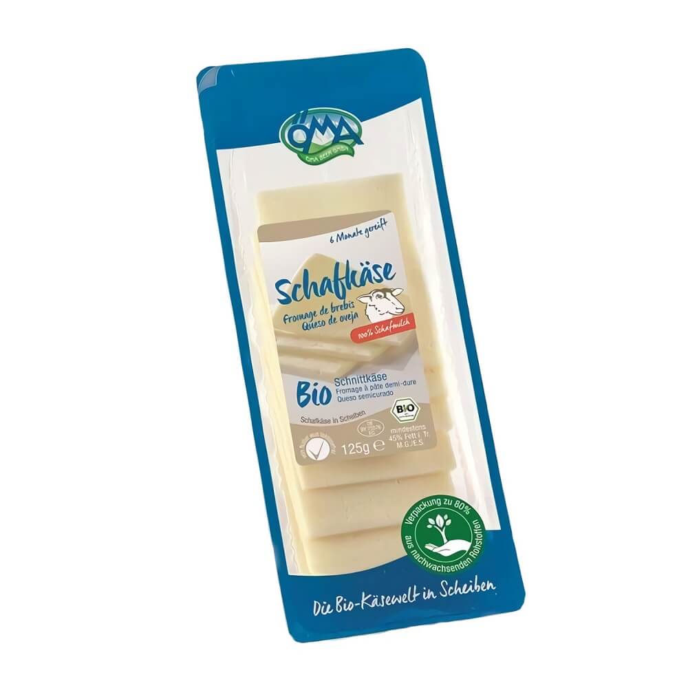 Tranches de Fromage de Brebis BIO 125 g - OMA
