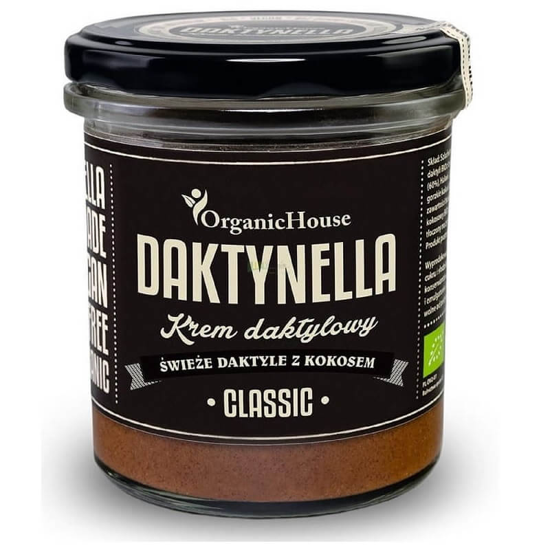 Crème de datte classique BIO 280 g ORGANICHOUSE