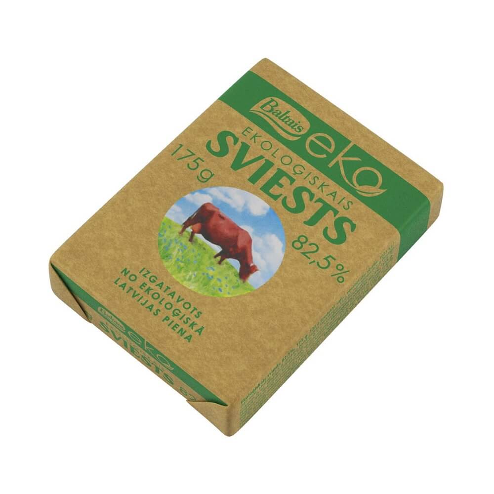 Cube de beurre (82,5% de matière grasse) BIO 175 g - BALTAIS ECO