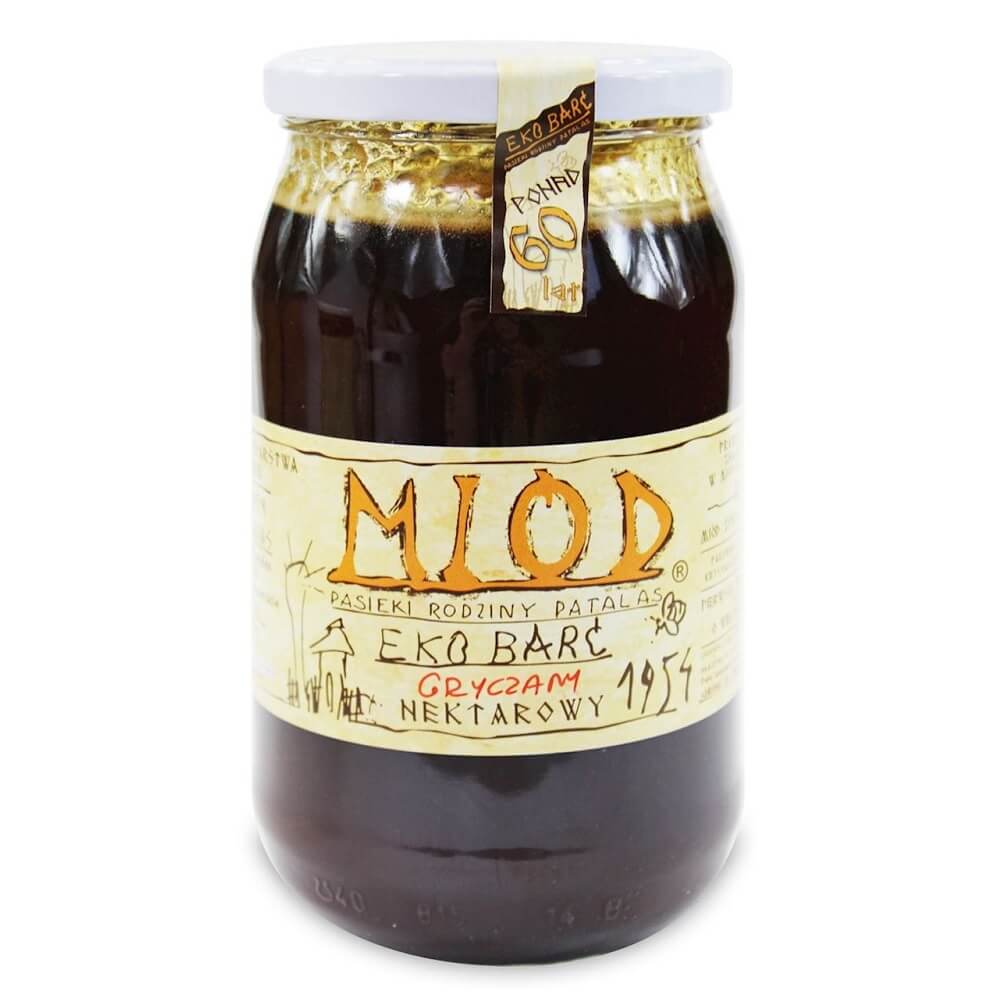 Miel de nectar de sarrasin BIO 1 kg - ECO - BARÈ