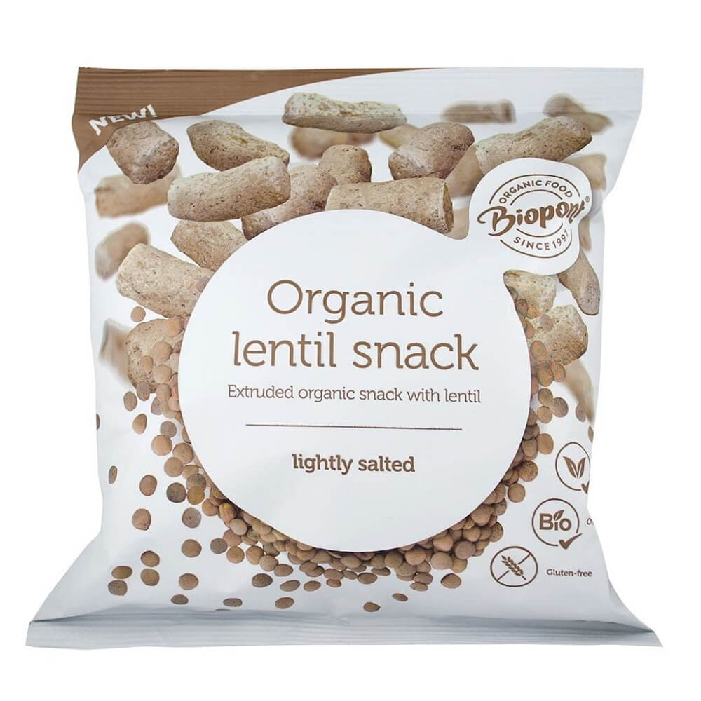 Chips de lentilles légèrement salées BIO 60 g - BIO PONT