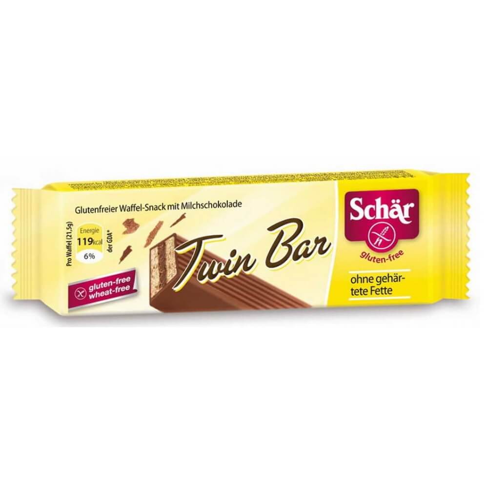 Twin bar gaufrettes au chocolat sans gluten 3x21,5 g SCHÄR