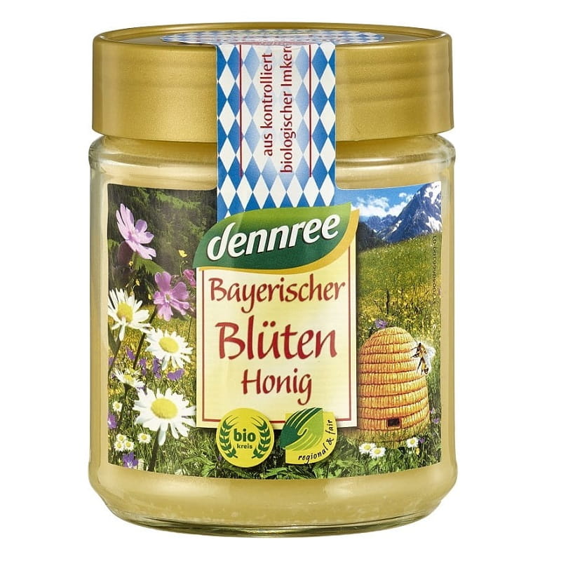 Miel bavarois multifleurs BIO 500 g - DENNREE