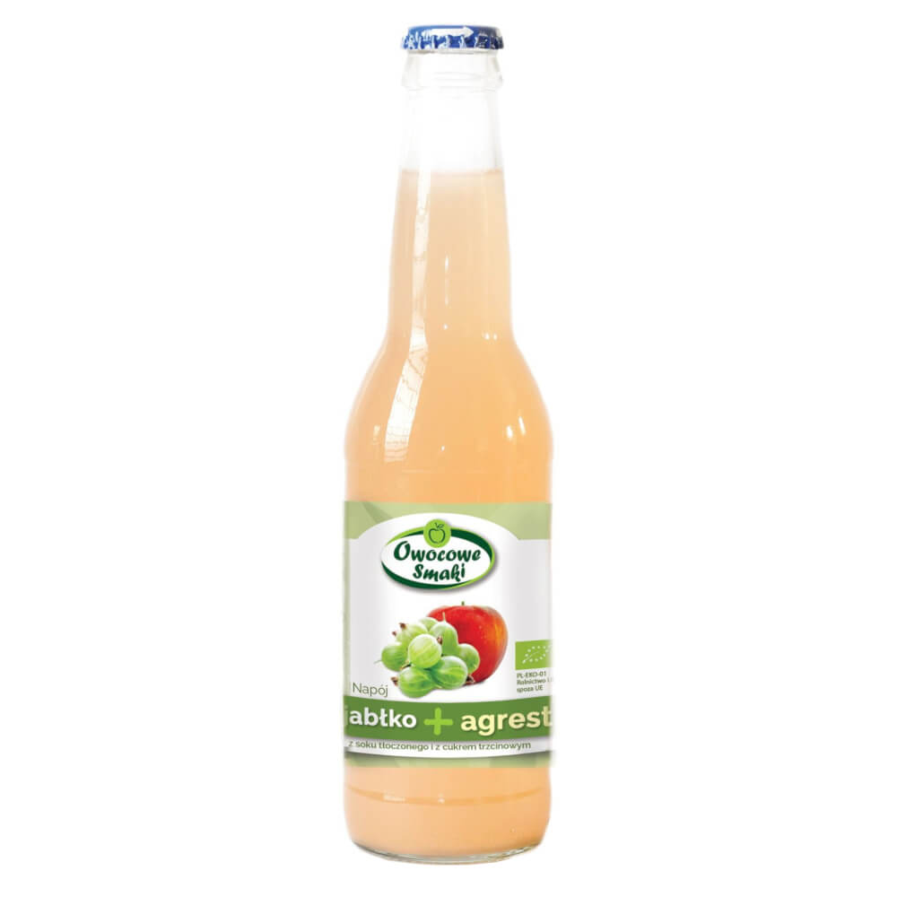 Boisson pomme groseille BIO 330 ml - SAVEURS DE FRUITS