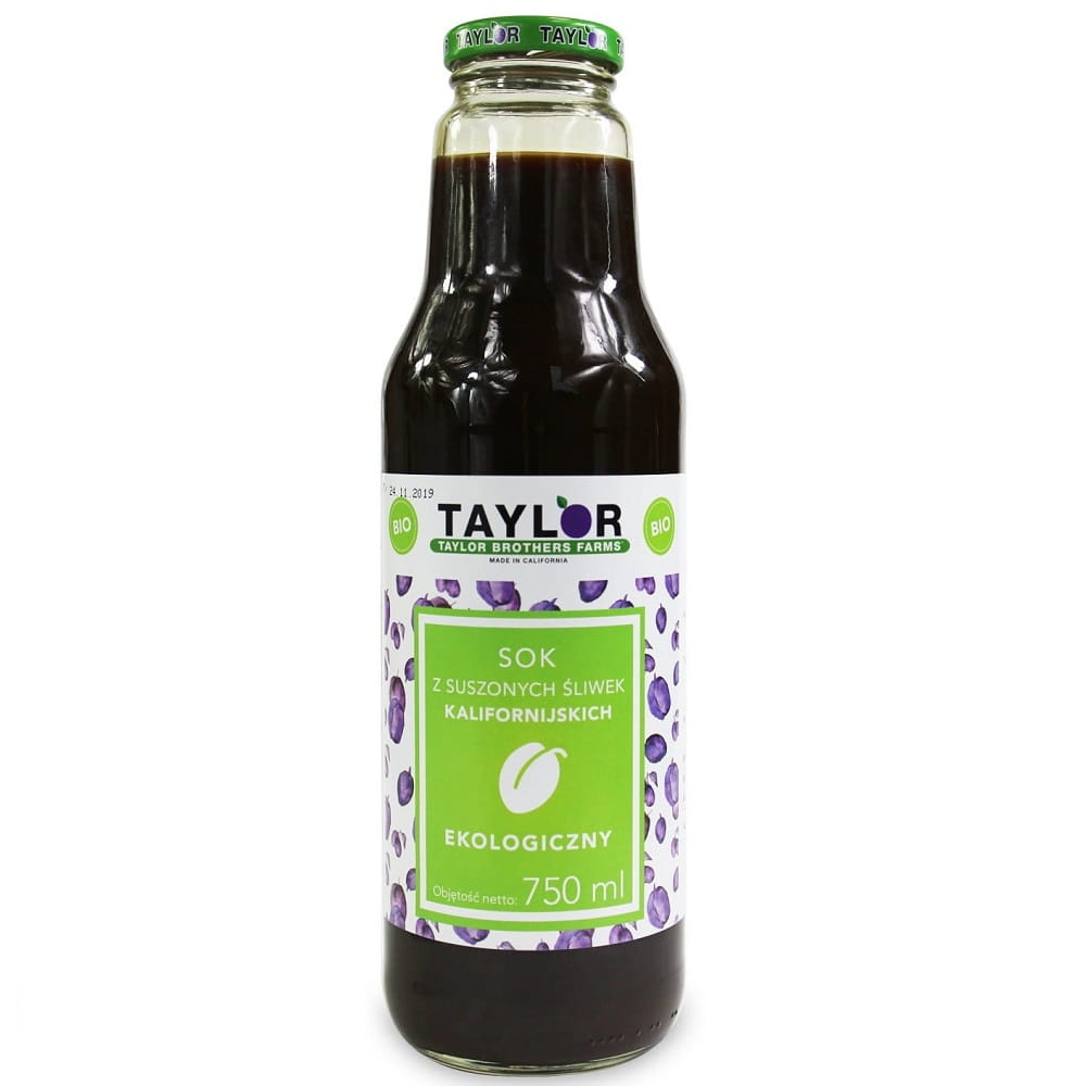 Jus de pruneau de Californie BIO 750 ml - TAYLOR