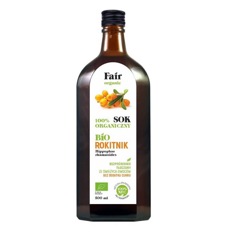 Jus d'argousier NFC BIO 500 ml - BIO ÉQUITABLE