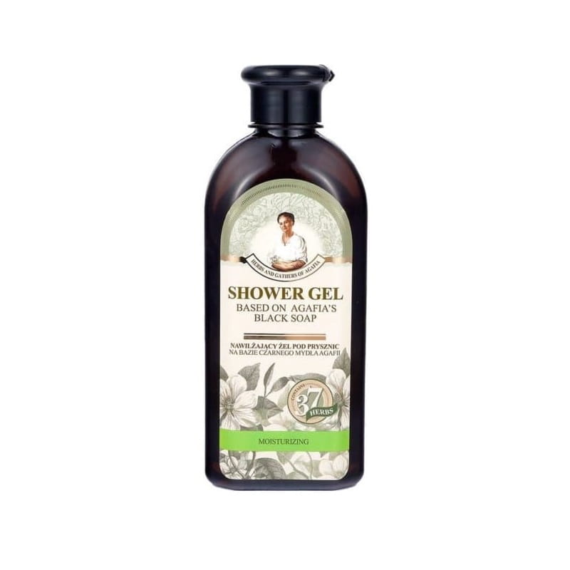 Gel douche hydratant à base de savon noir 350 ml - AGAFI