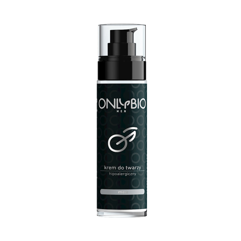 Crème visage hypoallergénique pour homme 50 ml - ONLY BIO