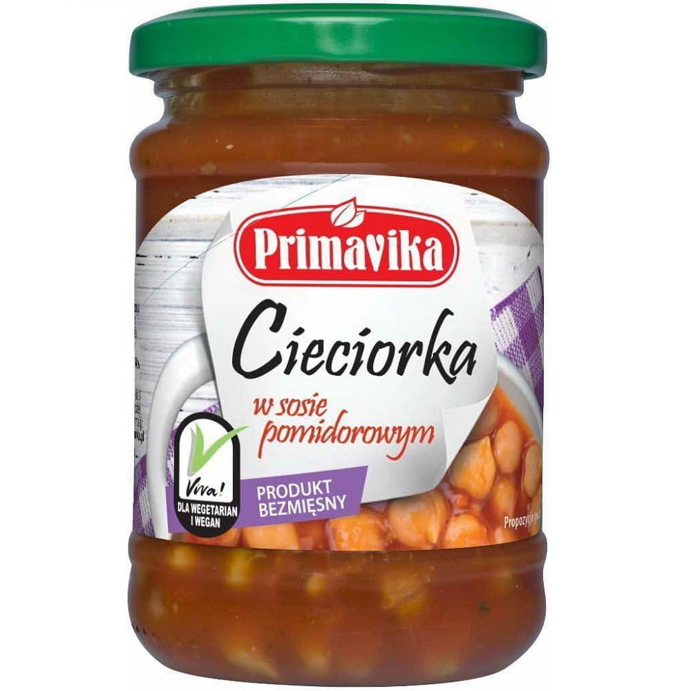 Pois chiches à la tomate 280 g PRIMAVIKA