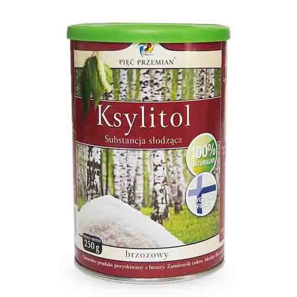 Xylitol (boîte) 250 g - CINQ CHANGEMENTS